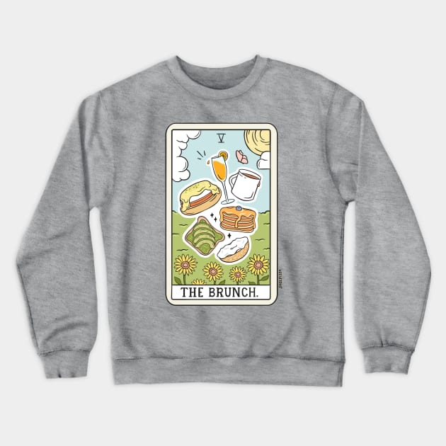 BRUNCH READING Crewneck Sweatshirt by sagepizza